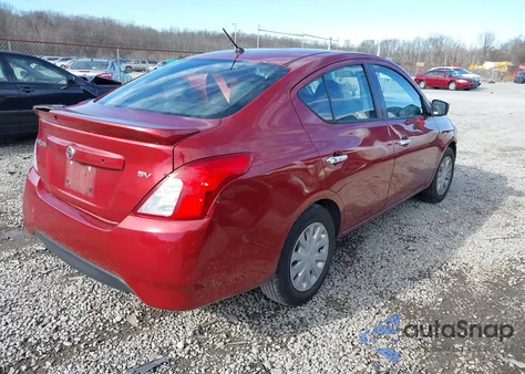 2017 Nissan Versa 1.6 Sv from USA, damaged, VIN 3N1CN7AP6HK438354